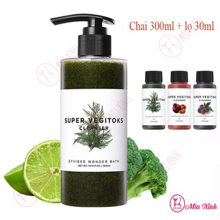 SỮA RỬA MẶT [WB] Super Vegitoks Cleanser