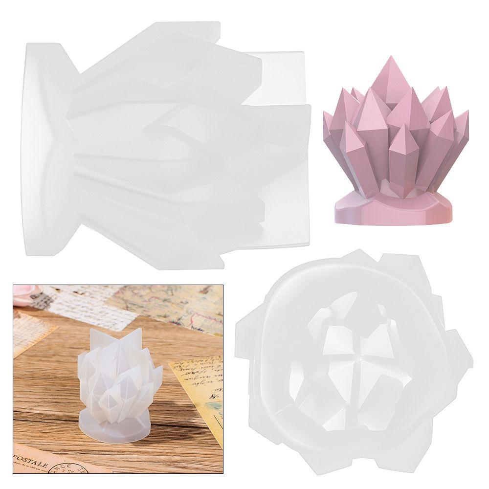 WATTLE Khuôn Làm Xà Phòng / Đá Hình Bông Hoa Bằng silicone