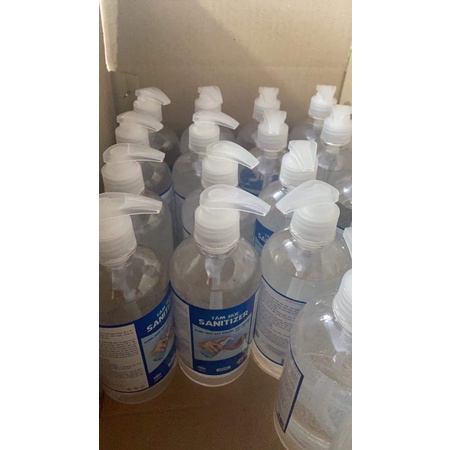 Nước rửa tay khô diệt khuẩn Tâm Đức Sanitizer dạng gel chiết xuất tinh dầu quế chai 500ml | BigBuy360 - bigbuy360.vn