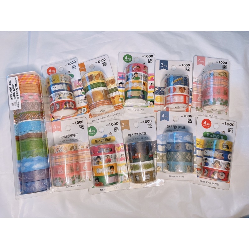 WASHI TAPE DAISO HÀN QUỐC