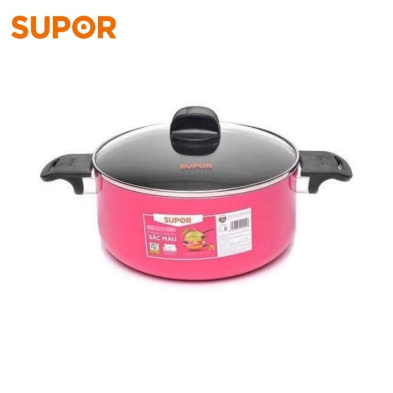 Nồi canh chống dính đáy từ 24cm Supor S08A24IH