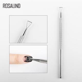 Rosalind Dụng cụ tẩy móng tay chuyên nghiệp Dụng cụ cạo móng tay bằng không gỉ