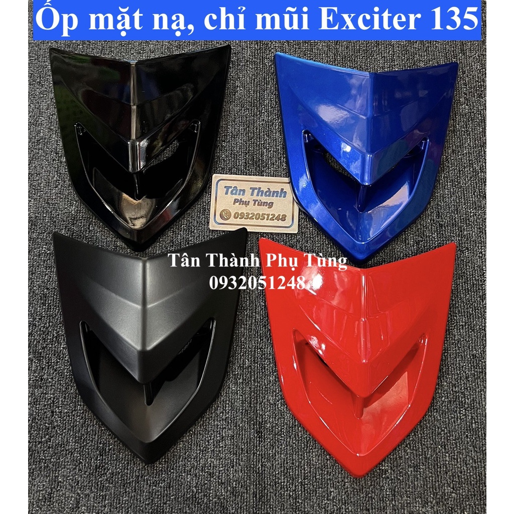 Ốp mặt nạ, chỉ mũi Exciter 135 2011-2014 Body Kit TanthanhPT