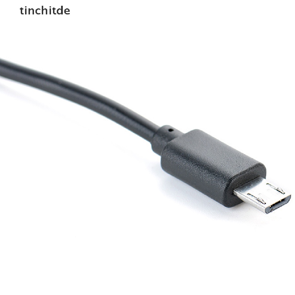 Dây cáp đầu Type C sang đầu Micro USB đồng bộ hóa sạc OTG / USB-C