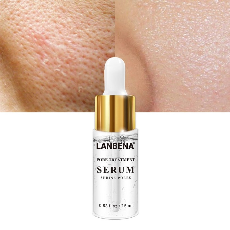 Serum LANBENA làm se khít lỗ chân lông, đẩy mụn đầu đen