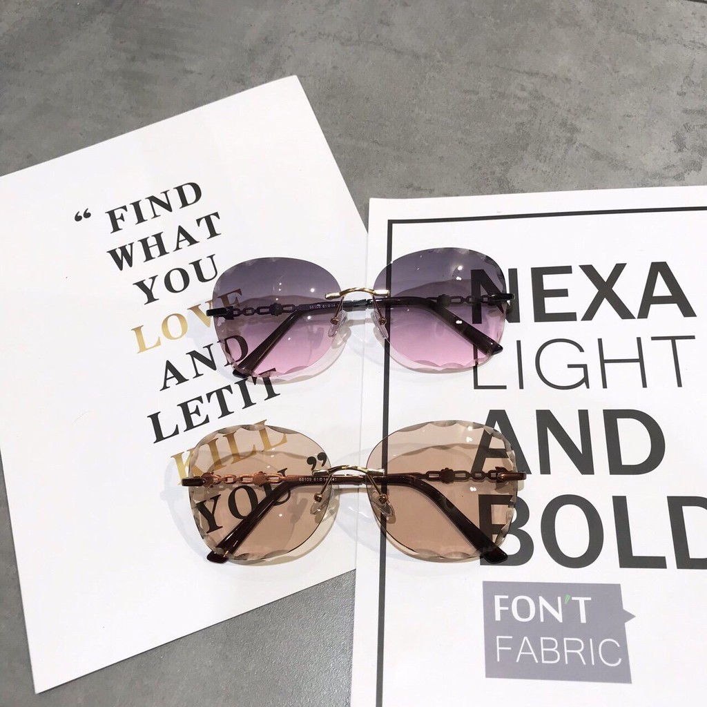 [Mã FARSSTGRE giảm 5K đơn bất kỳ] [AH957] MẮT KÍNH XI ỐC 68109 THỜI TRANG CAO CẤP | BigBuy360 - bigbuy360.vn