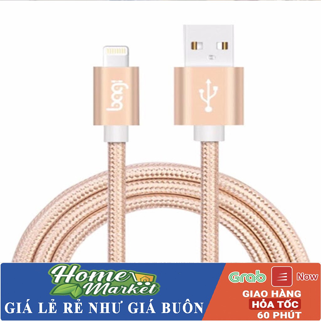 Dây Sạc IPhone, Android ( Chân lightning và USB Dài 3M Bọc Dù Siêu Bền Dùng Cho Iphone, samsung, oppo...