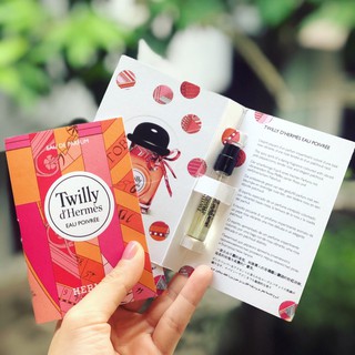 Nước hoa Vial Hermes Twilly d'Hermes EDP
