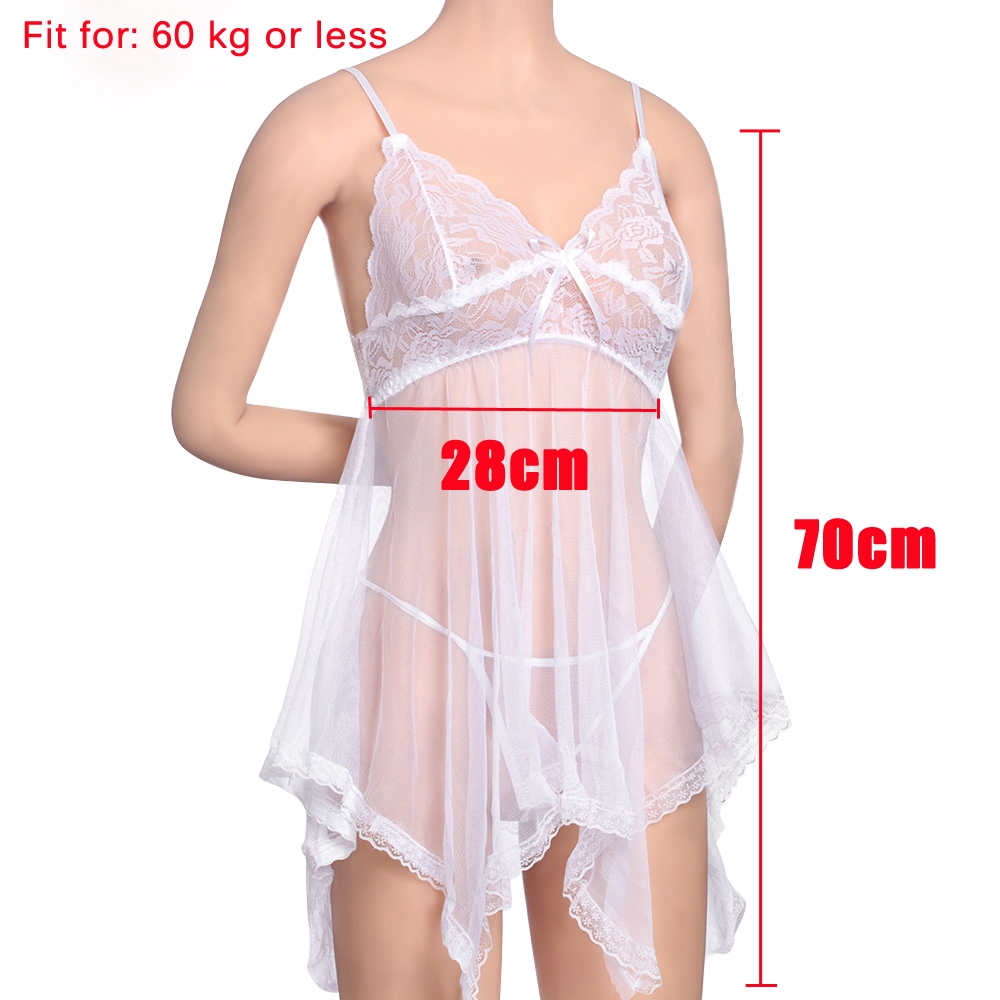 Bộ đồ ngủ liền thân xuyên thấu phong cách quyến rũ dành cho nữ