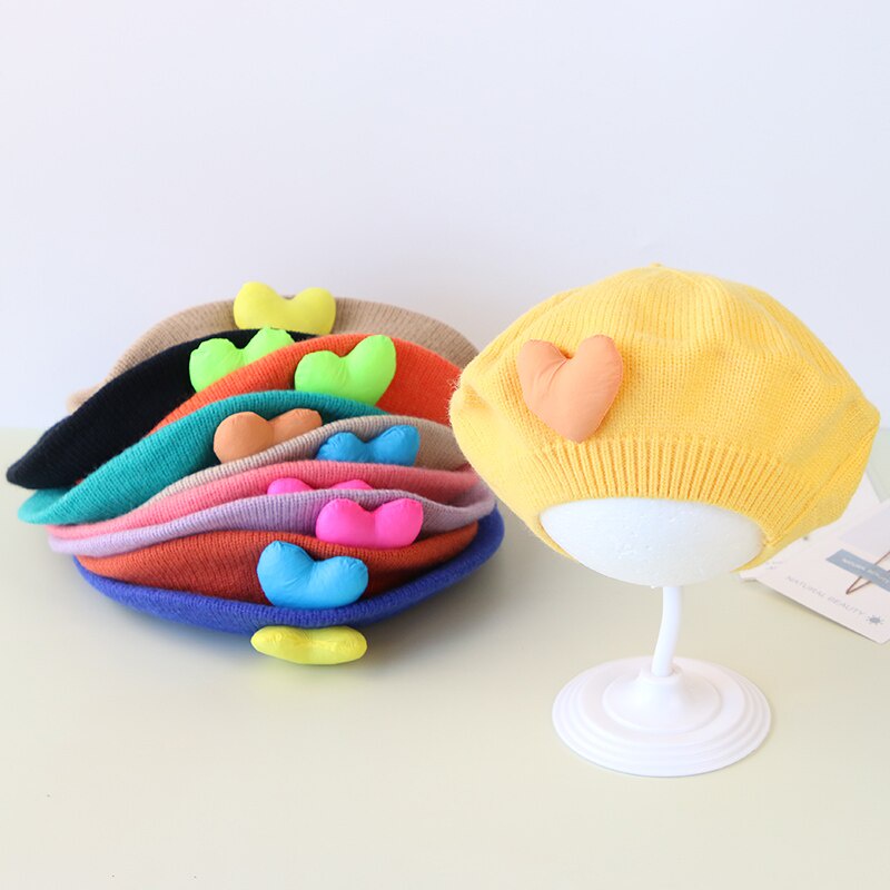 Mũ Len Giữ Ấm Thời Trang Thu Đông Cho Bé