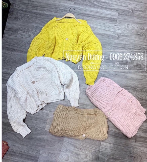 Áo cardigan 1 cúc siêu hot mã 453