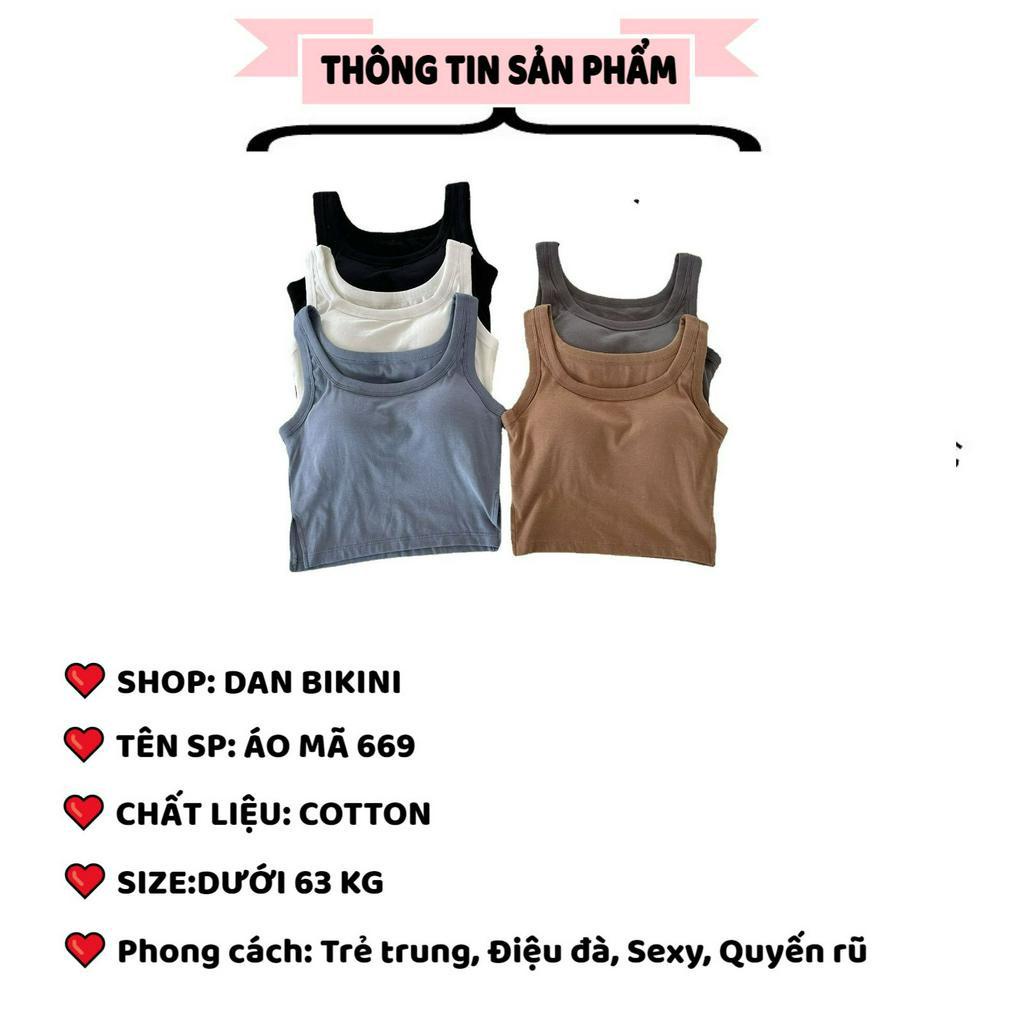 Áo Bra Nữ cao cấp thiết kế không gọng nâng ngực mềm mại MÃ 669