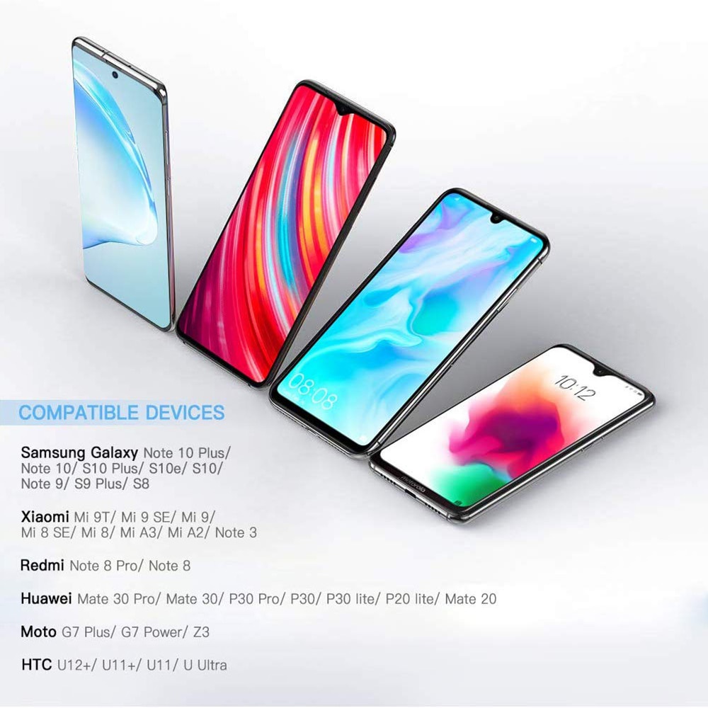 Cáp Sạc Nhanh USB C Sang USB C 25W Cho Samsung Galaxy Note 10 S20 Ultra S20+ A71 A91