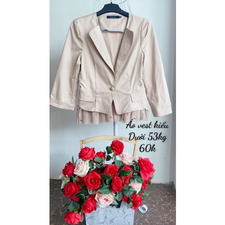 Áo vest ngắn kiểu
