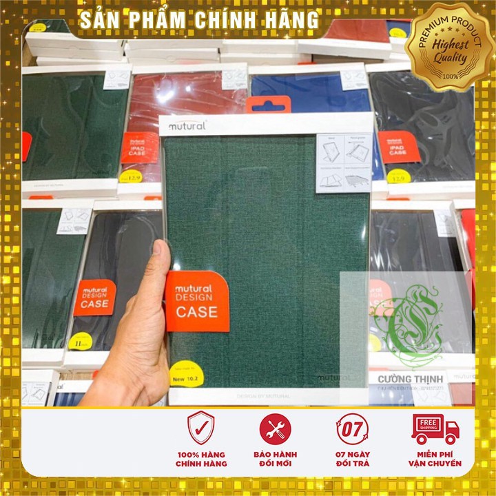 Bao da Cao cấp MUTURAL IPAD 5/6/7 11 / 10.2 /10.5 / AIR / 12.9 / 11 2020 /12.9 2020 / AIR 3