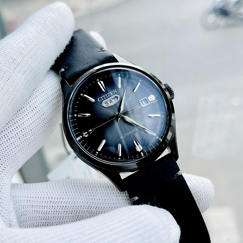 Đồng hồ nam dây da Citizen C7 Automatic NH8390 Newmodel