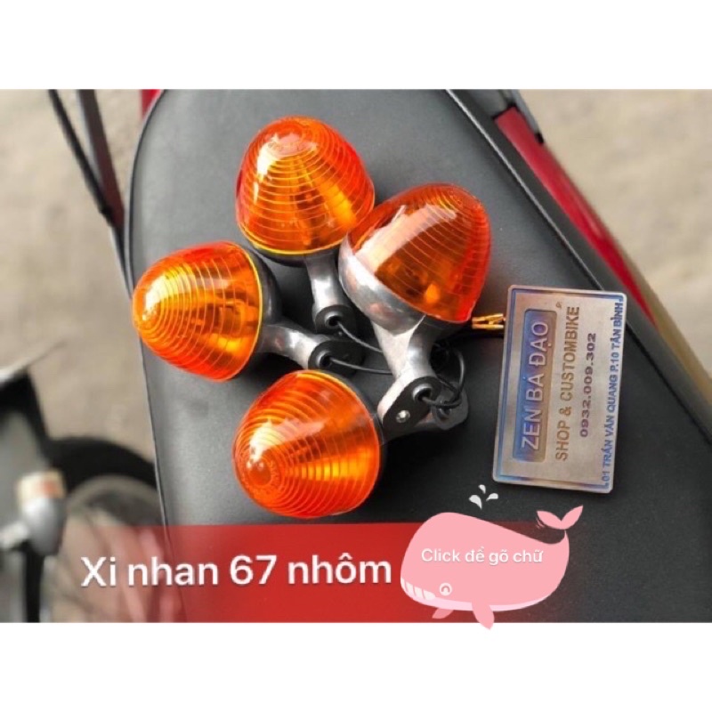 Xi nhan 67 nhôm giả zin(4 cái)