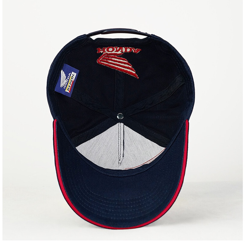 Mũ Lưỡi Trai Cotton Thêu Chữ Honda HRC Phong Cách Thể Thao Năng Động