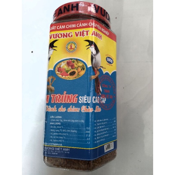 Cám dành cho chim chào mào Vương Việt Anh ( 500g)