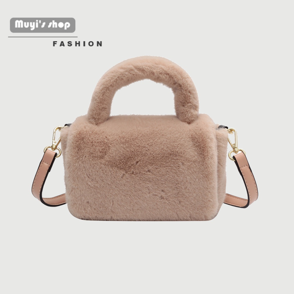 Túi Xách Lông Nhung Thời Trang Thu Đông Mới 2022 Dành Cho Nữ