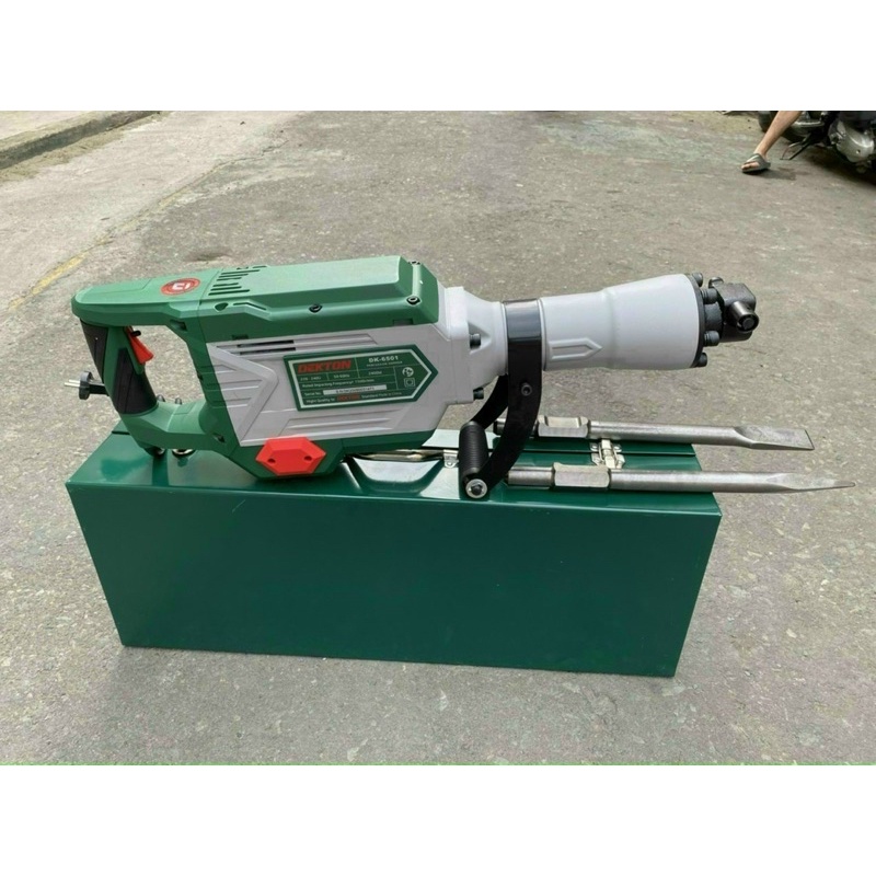 Máy đục bê tông dekton 30ly dk-6501 tặng 2 mũi đục