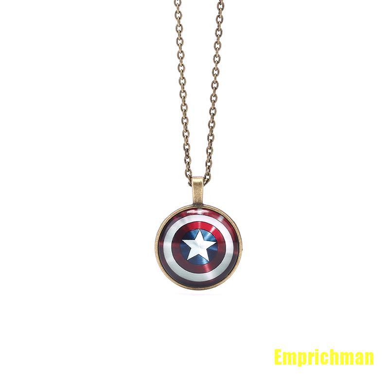 Dây Chuyền Mặt Hình Khiên Của Captain America