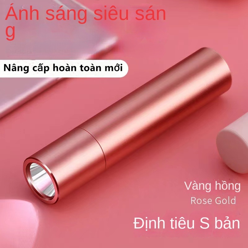 Ưu đãi đặc biệt trong ba ngày Đèn Pin Siêu Sáng Mini, Đèn Pin Mini MớiI Hình Trụ Full Hộp