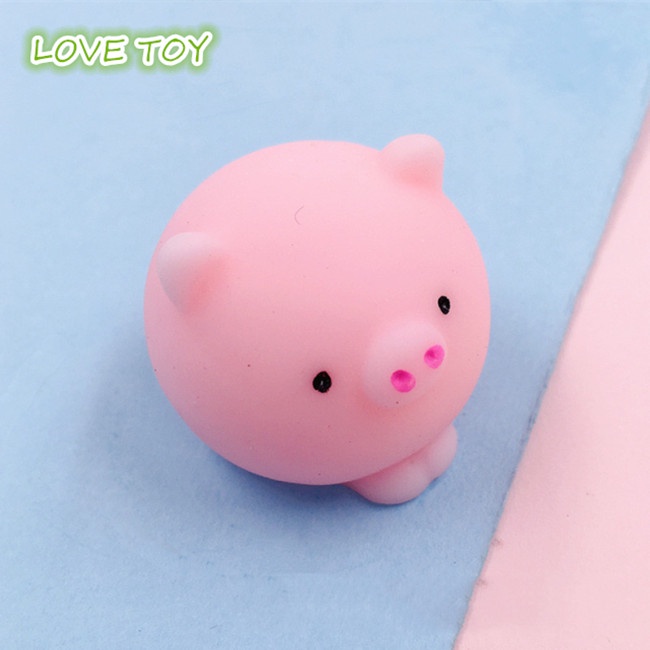 Đồ Chơi Mềm Cầm Tay Giảm Căng Thẳng Hình Động Vật Dễ Thương