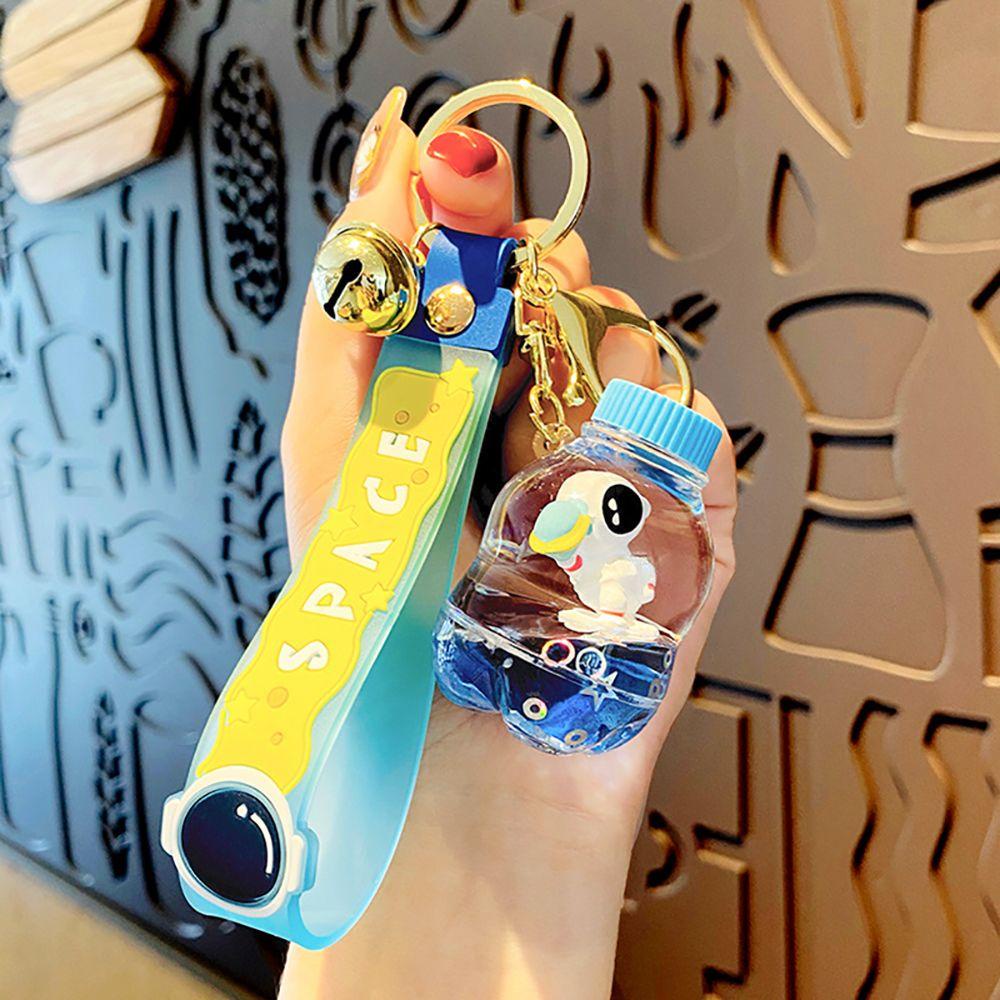 Móc Khóa Hình Phi Hành Gia Bằng Kim Tuyến Nước Vui Nhộn Sáng Tạo