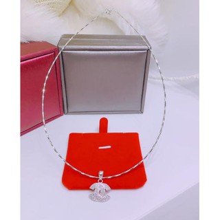 Kiềng- dây chuyền mặt x gắn đá đẹp