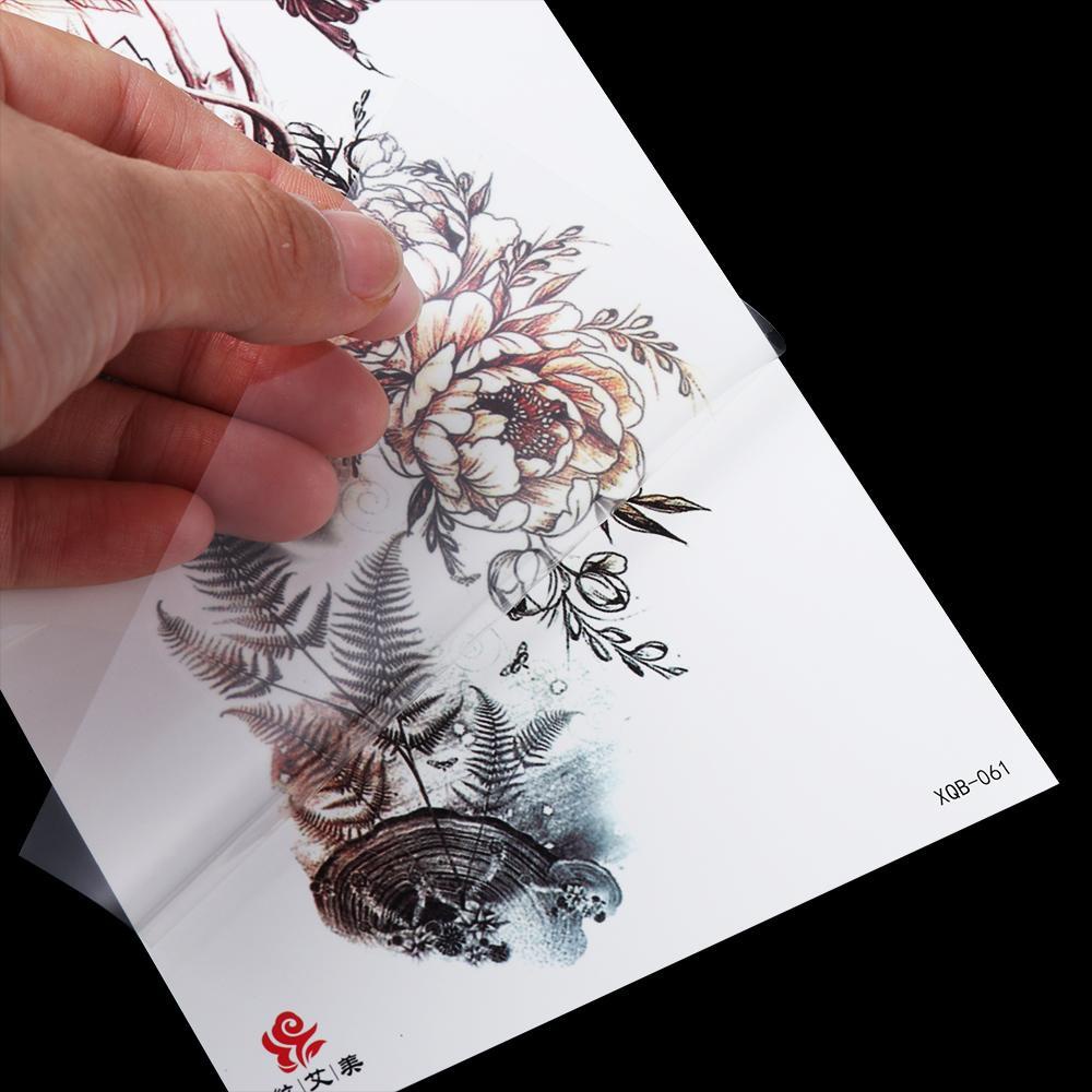 OKDEALS Hình Xăm Dán Hoa Hồng 3D Chống Nước
