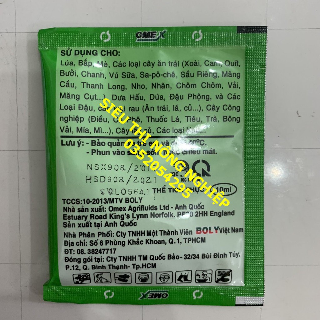 10 gói Chống thối trái - nứt trái - nám trái - Hi Canxi