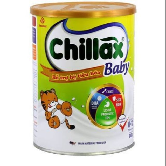 Sữa Chillax Baby 900G Date mới