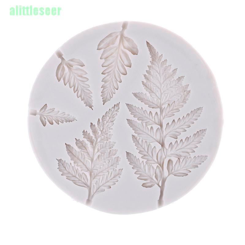 Khuôn Silicone Tạo Hình Chiếc Lá Trang Trí Bánh