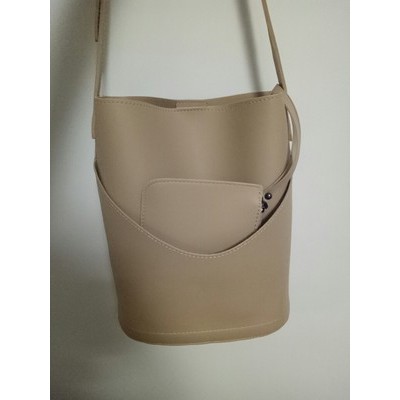 Túi đeo vai - túi tote da tặng kèm ví vừa A4 - P027