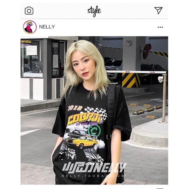 Áo phông nelly heybig (có sẵn) ô tô cooroi
