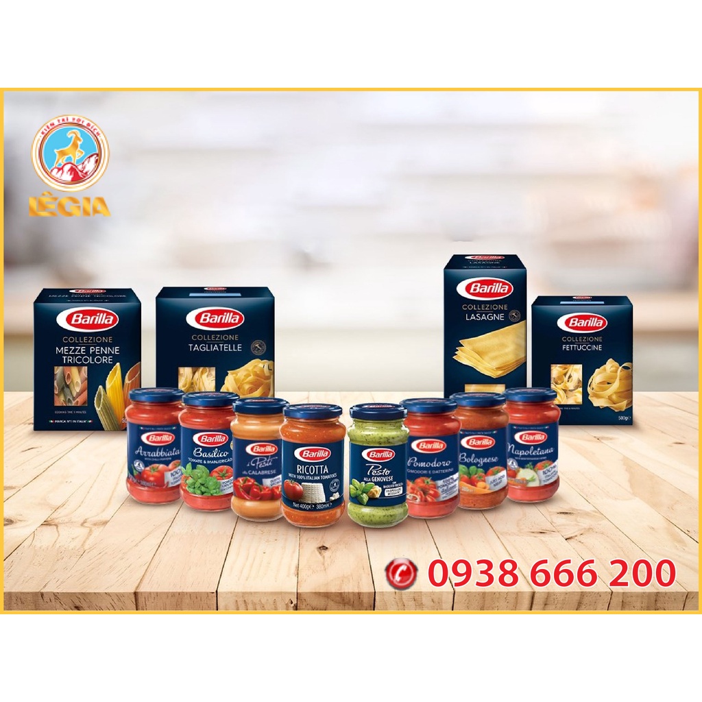 SỐT CÀ BARILLA NEW NAPOLETANA HŨ 400G