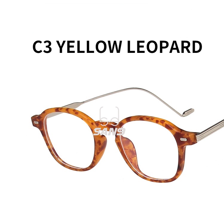 Mắt kính gọng kim loại chống tia sáng xanh