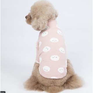 Áo Thun Hình Chó Bichon Cho Chó Mèo