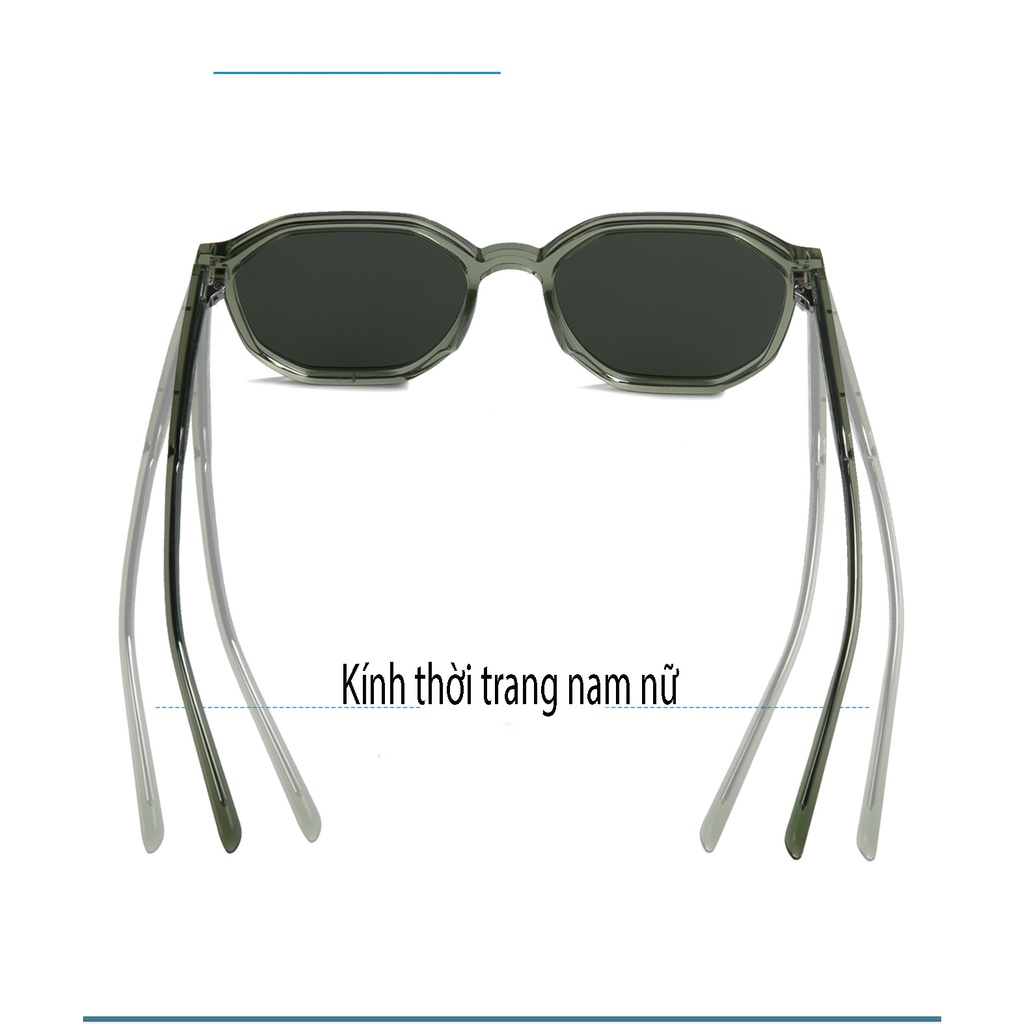 Kính mát chống tia UV thời trang Hàn Quốc tặng kèm hộp xinh xắn cho nam và nữ