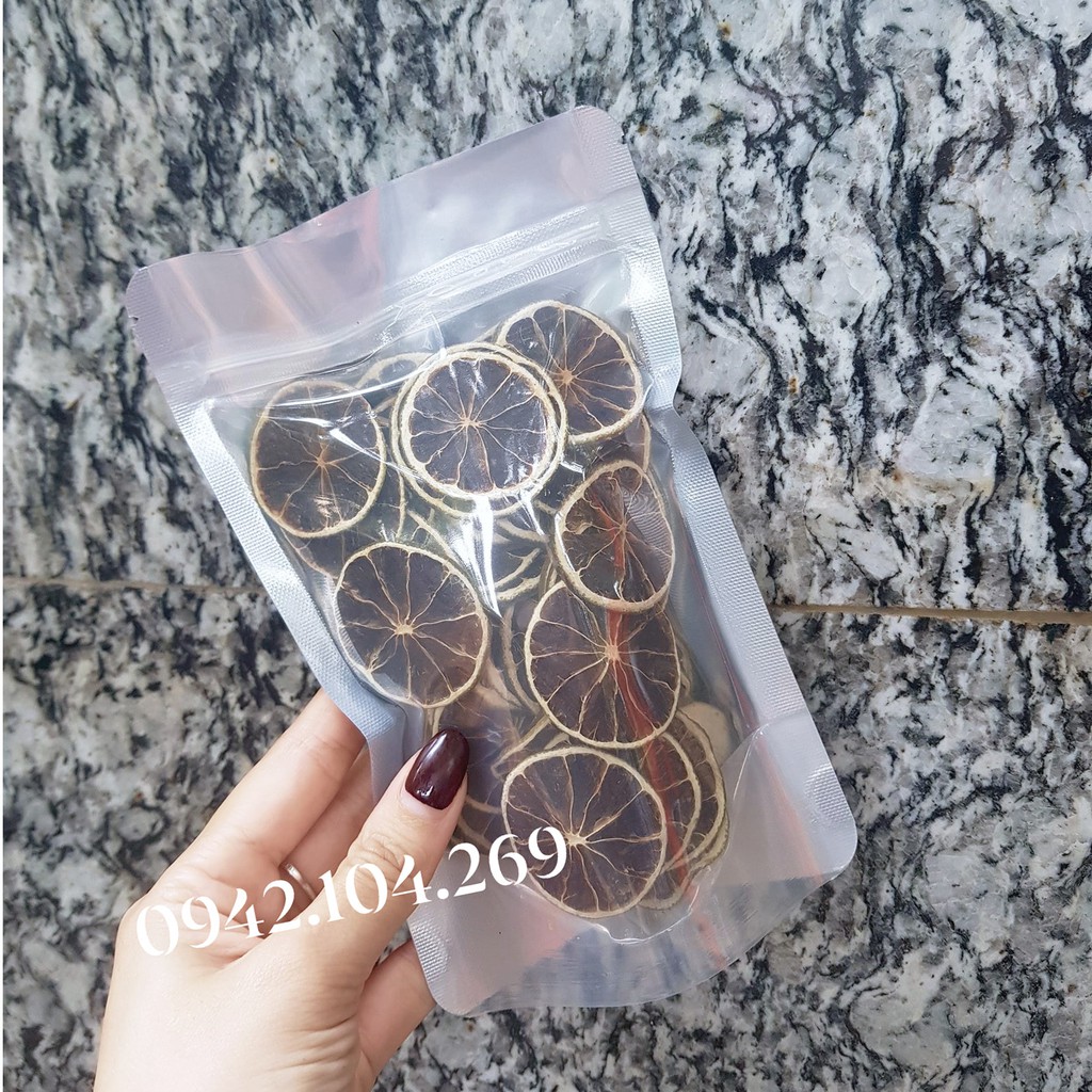 Chanh Vàng Sấy Khô Thái Lát gói 50g loại ĐẶC BIỆT