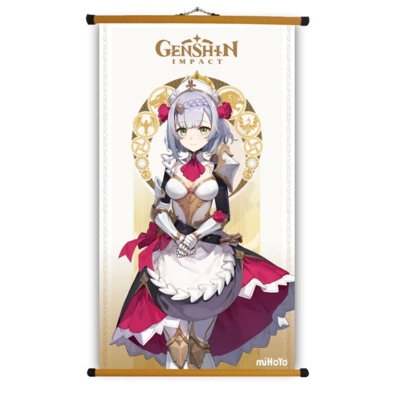 Poster Vải Game Genshin Impact