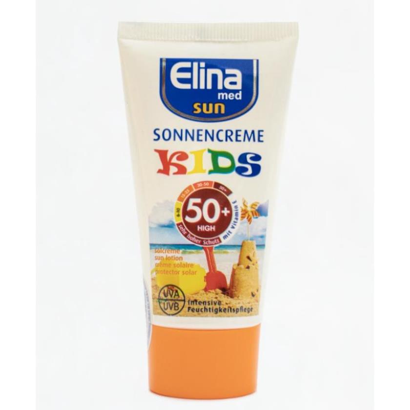[Giá Gốc] Kem Chống Nắng Trẻ Em SPF 50+ Elina Med Kids - 50ml