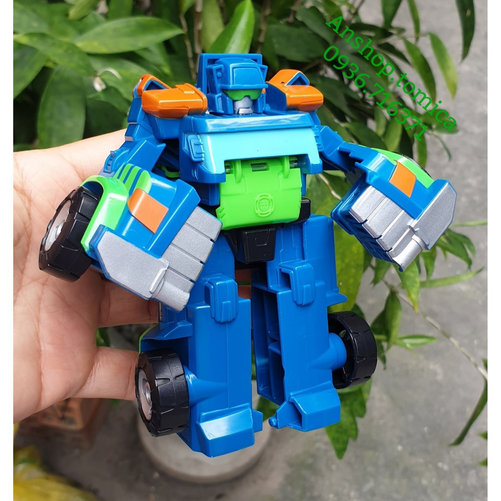 Robot Biến Hình Xe Công Trình 1 Bước Cho Bé (Hasbro - Mỹ)