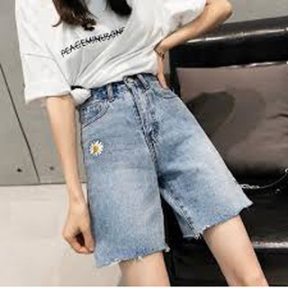 quần jeans ngố lưng siêu cao[ ảnh thật][freeship]