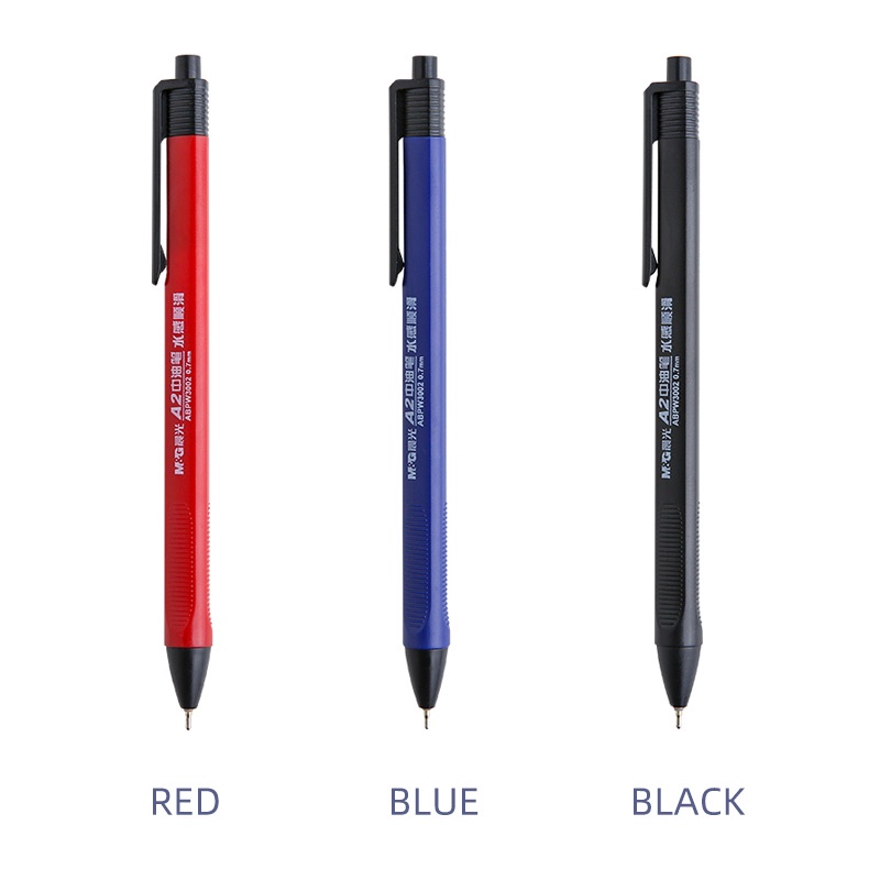 Bút bi mực đen/xanh/đỏ ngòi 0.7mm A2