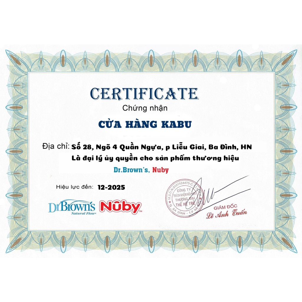 KABU - Ty Giả Phát Sáng Dr.Brown's Giúp Chỉnh Nha, Trấn An Bé