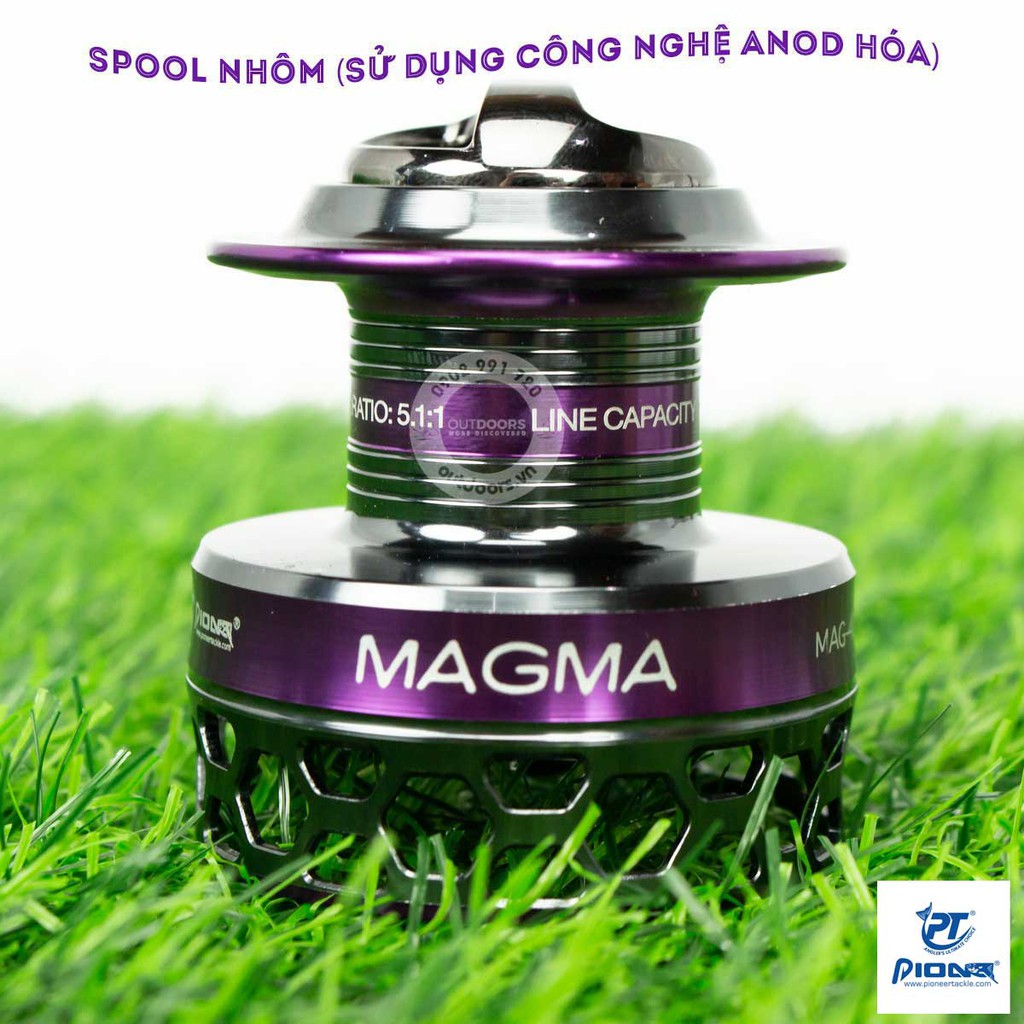 Máy câu cá Pioneer MAGMA MAG đủ size cho bạn lựa chọn