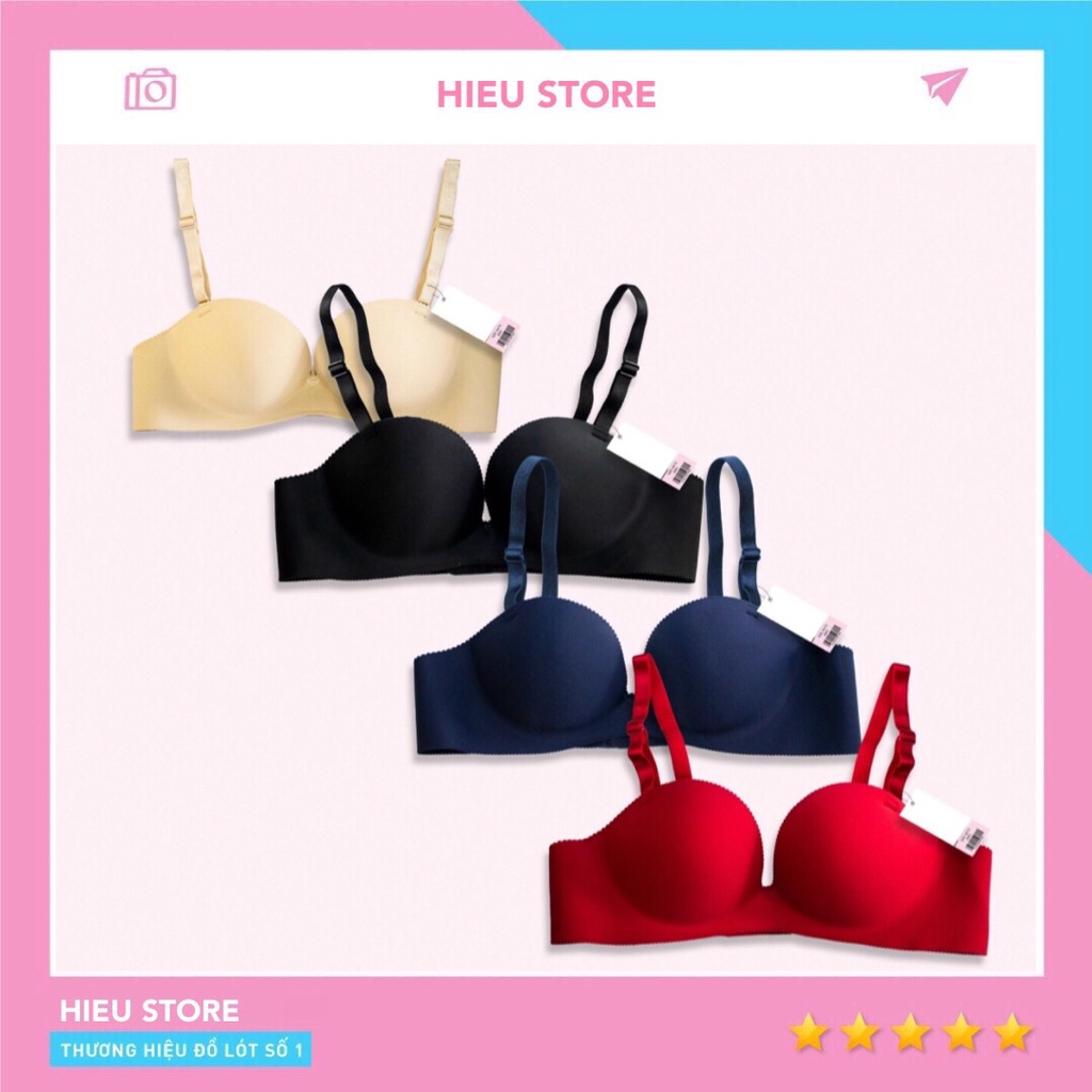 Áo Ngực Nữ Su Đệm Dày Có Gọng Nâng Ngực Cài Sau Cực Đẹp Hieu Store24h - 193