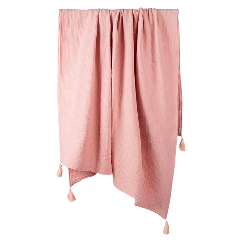Chăn Quấn Em Bé Bằng Cotton 4 Lớp 120x150cm